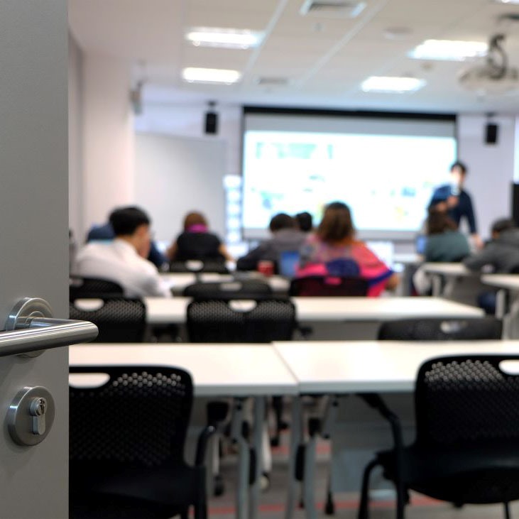 Salle de classe de l'ESG Tourisme Salle de classe de l'ESG Tourisme