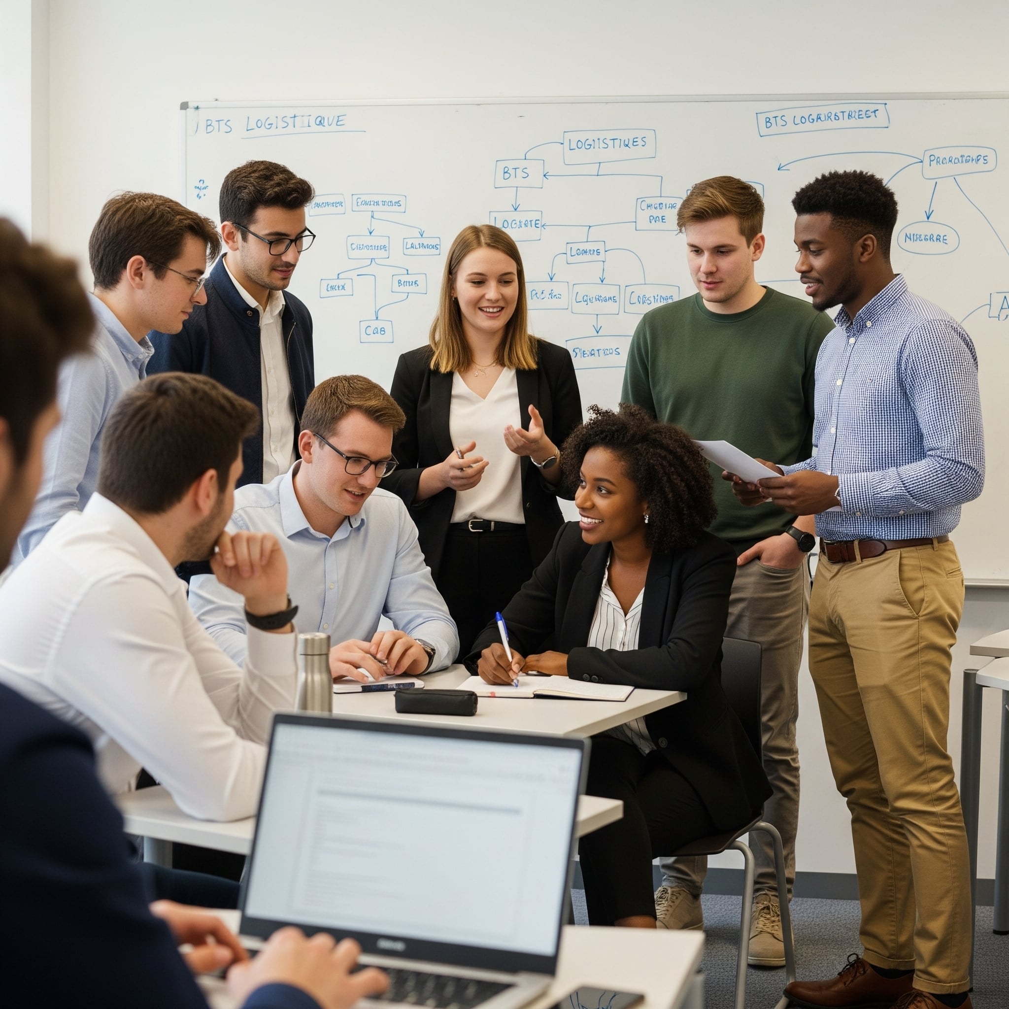 étudiants BTS Logistique étudiants BTS Logistique