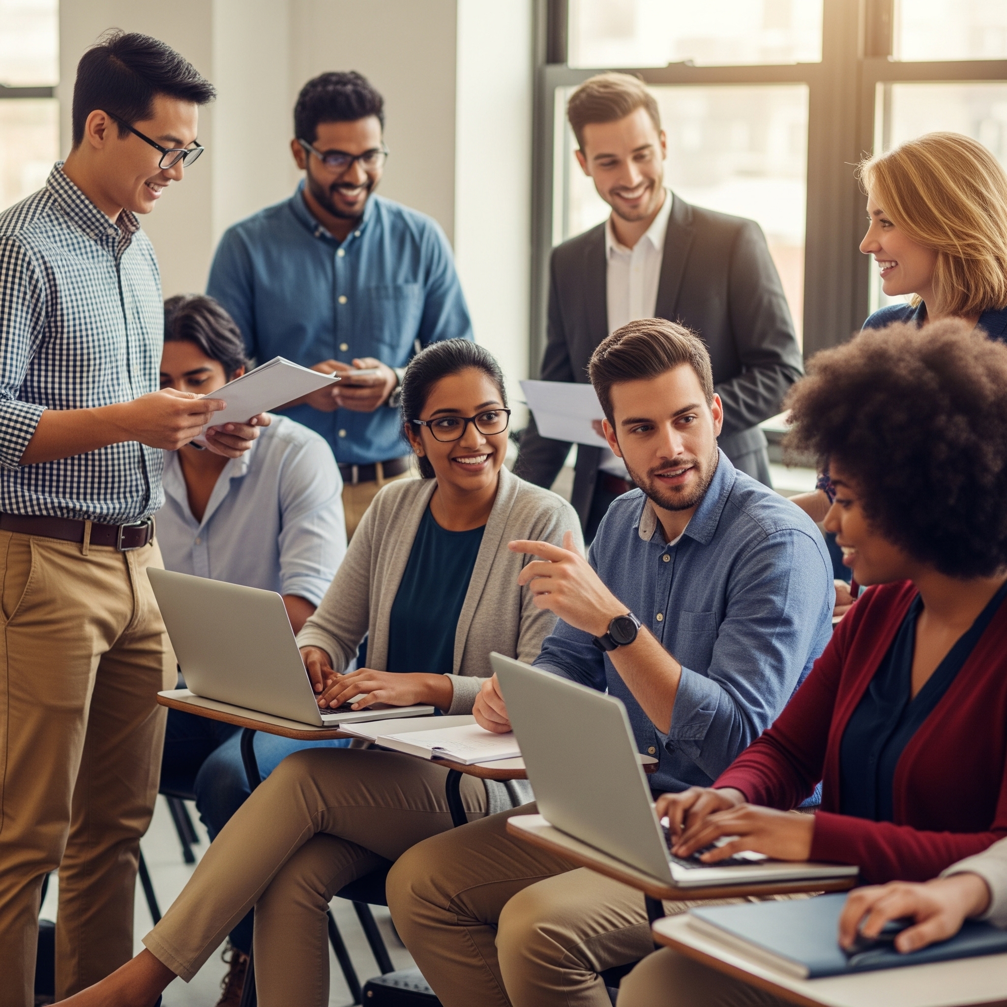 Classe d'étudiants en ressources humaines Classe d'étudiants en ressources humaines