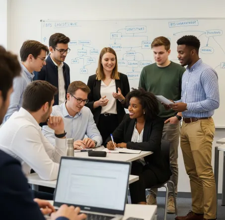 étudiants BTS Logistique