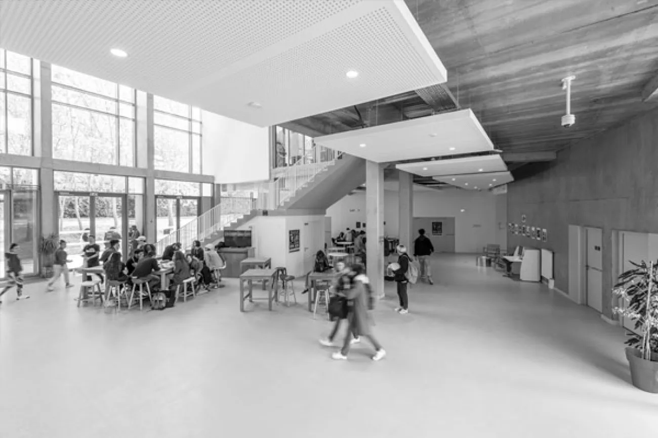 intérieur du campus de toulouse