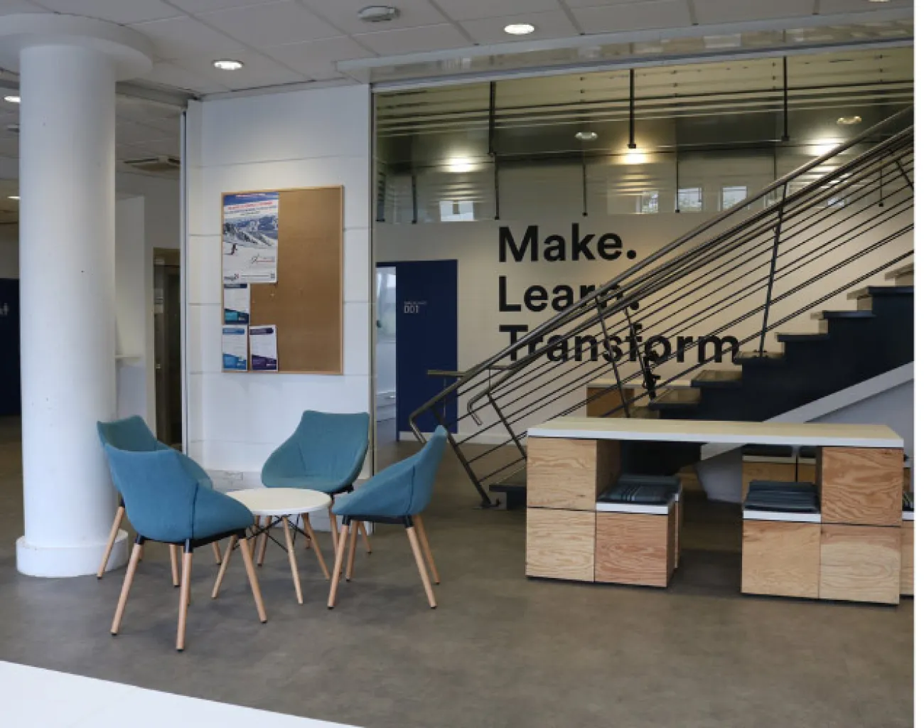 Intérieur du campus de Lyon