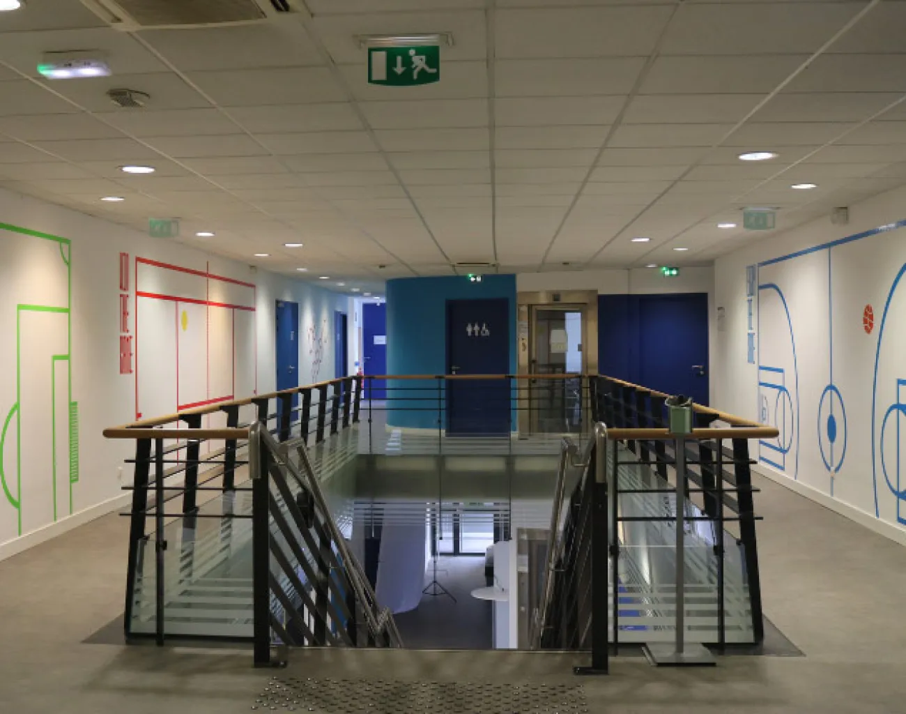 Intérieur du campus de Lyon 3